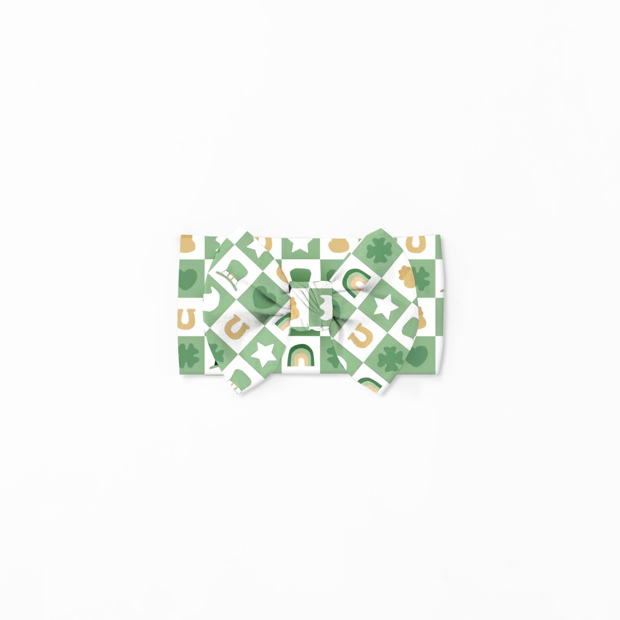 Lucky Charms (Bow Headband) - Green