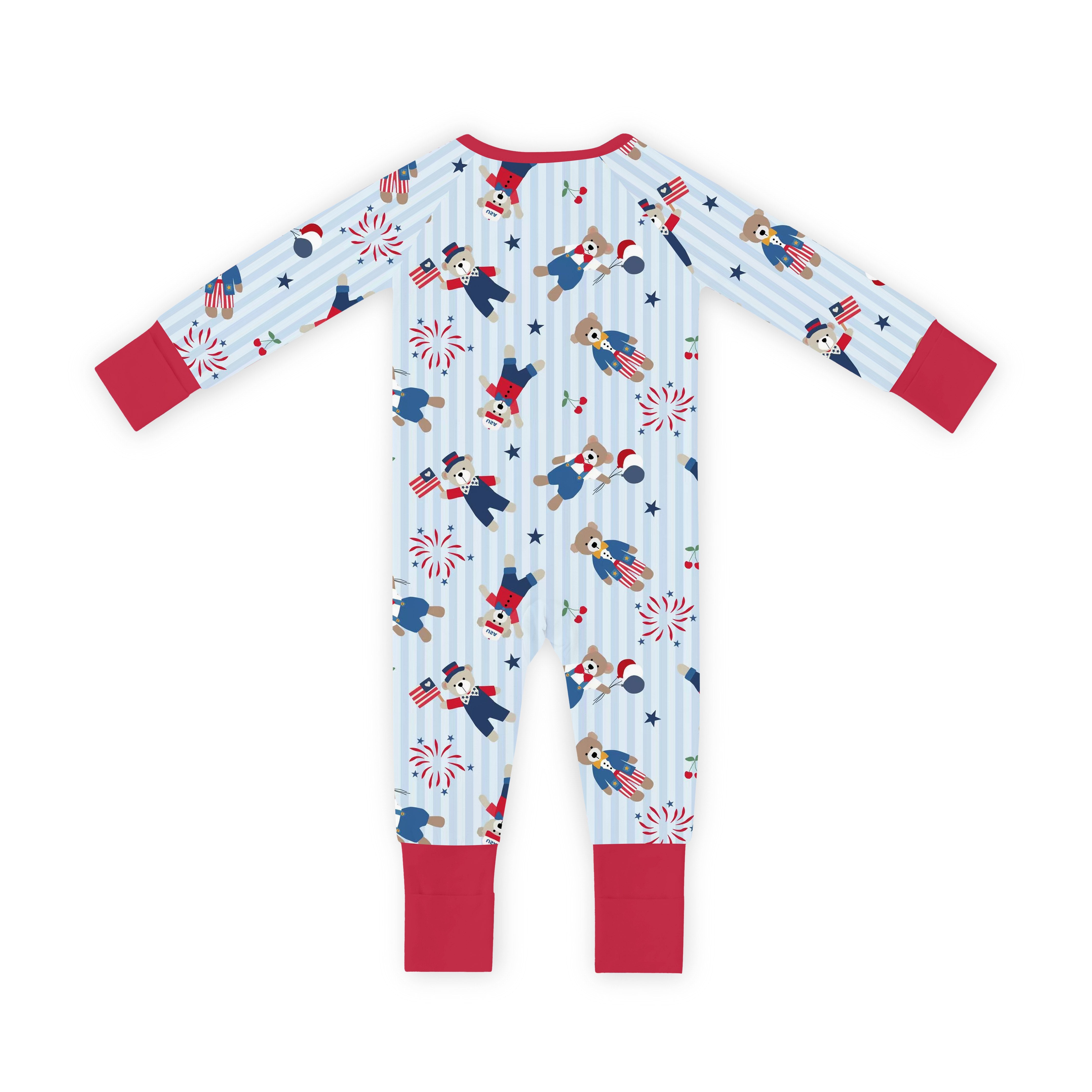 Liberty Bears (Convertible Zip Footies)