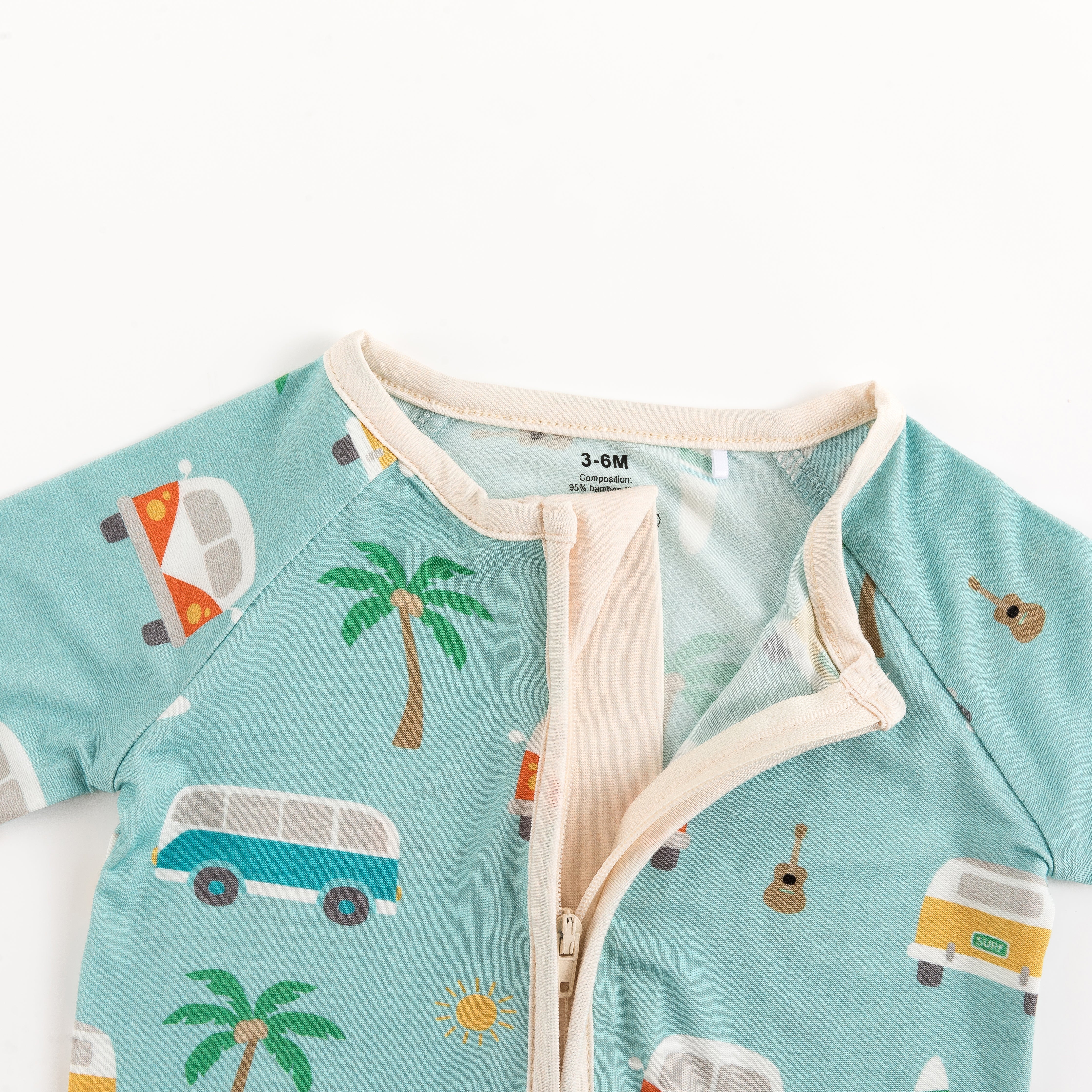 Coastal Cruising (Convertible Zip Footies)