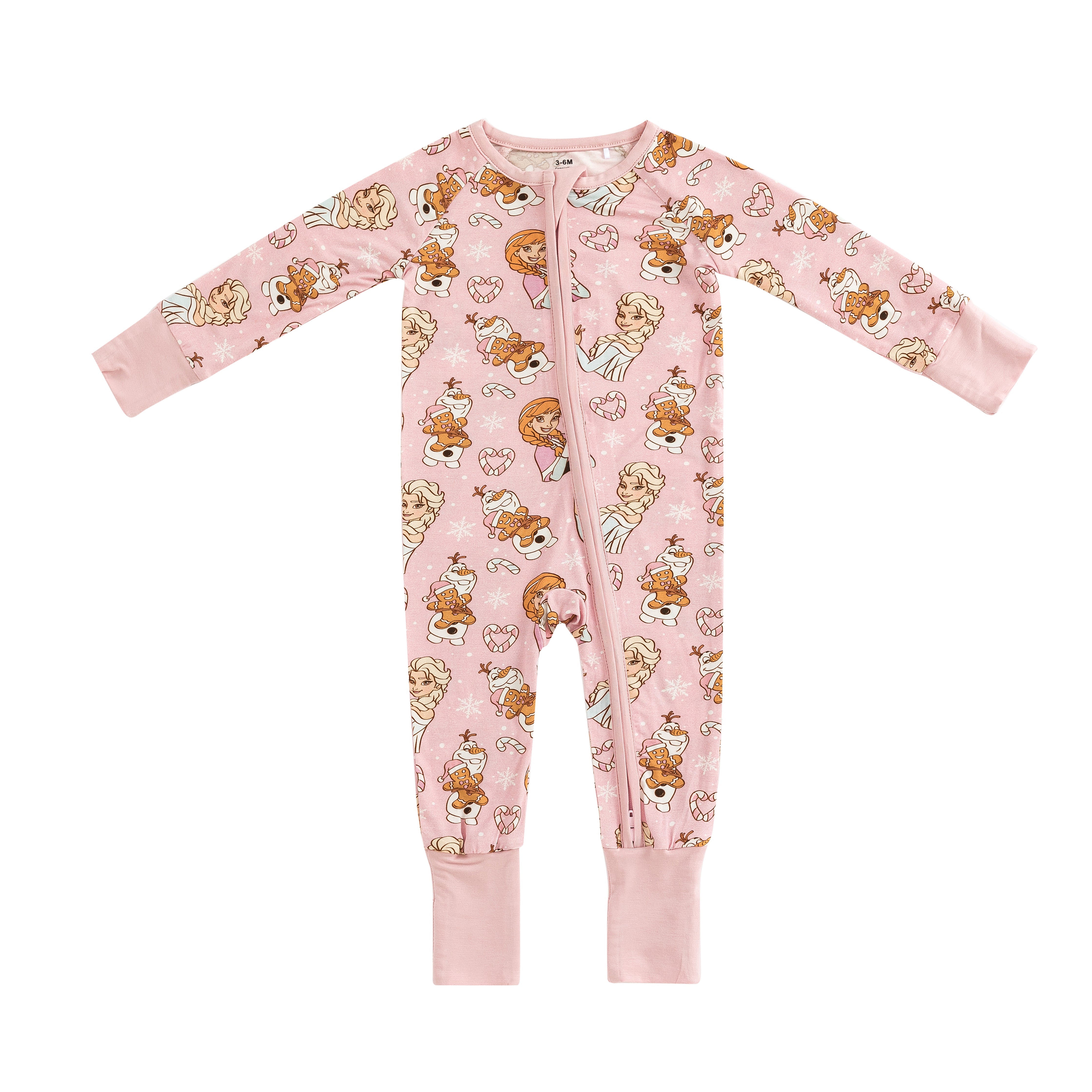 Frozen Magic (Convertible Zip Footies)