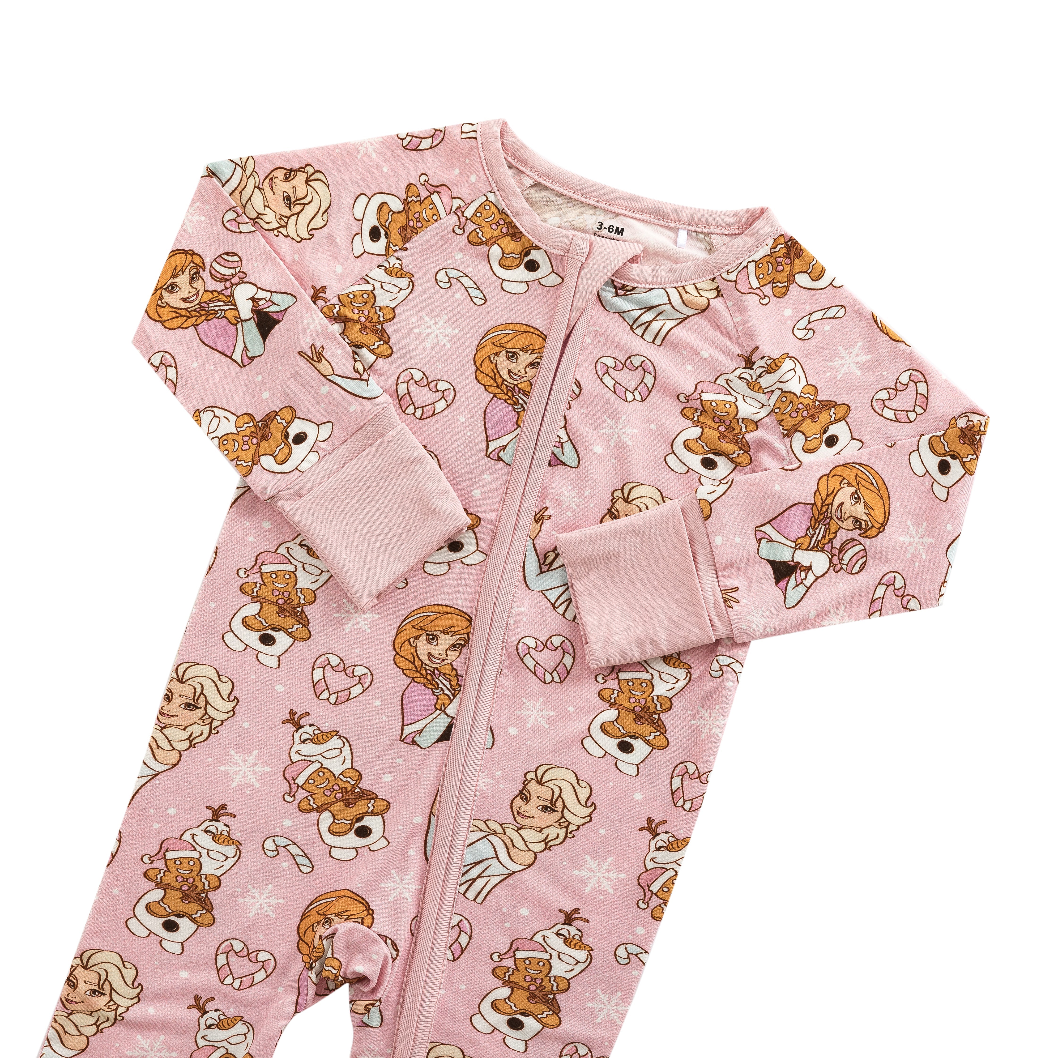 Frozen Magic (Convertible Zip Footies)