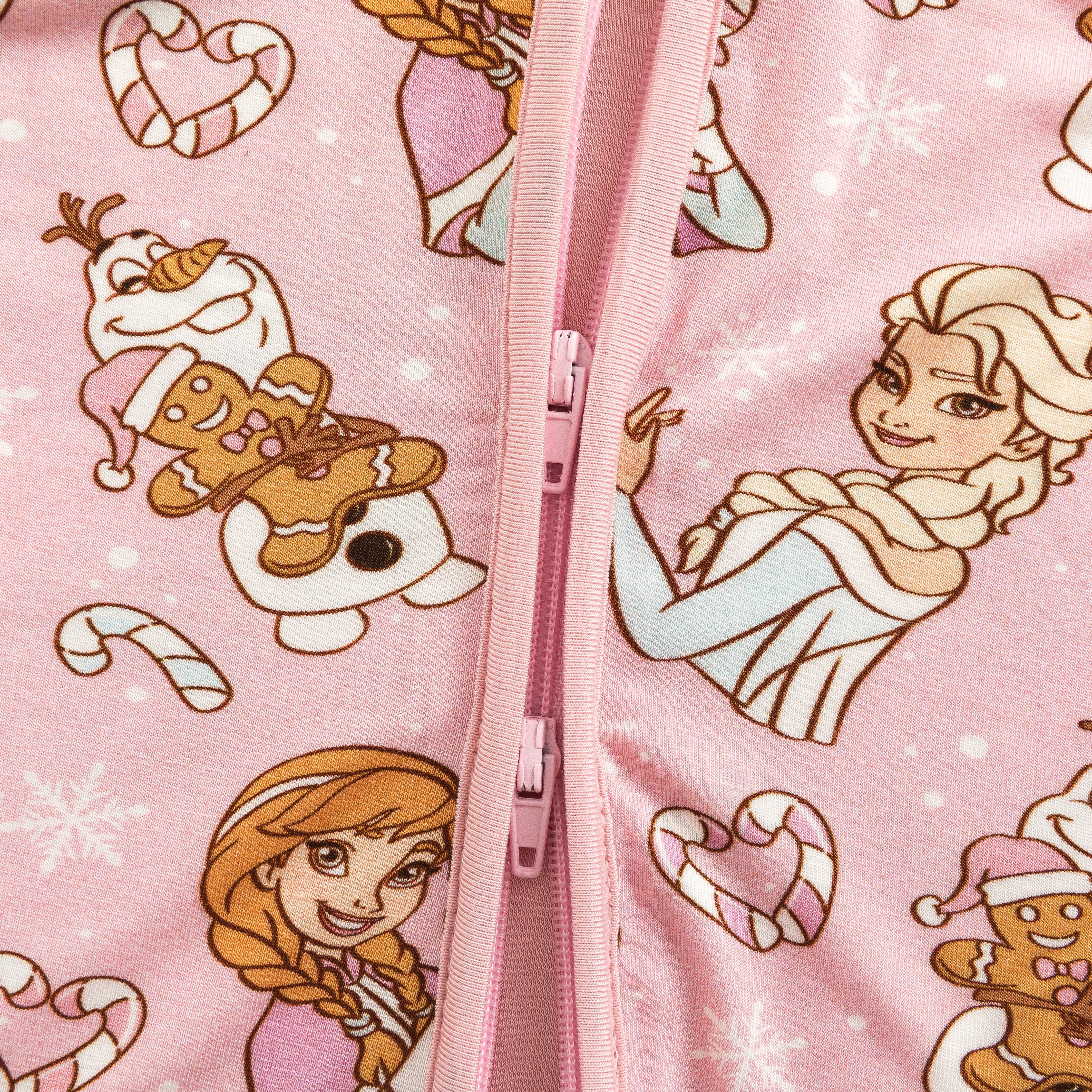 Frozen Magic (Convertible Zip Footies)