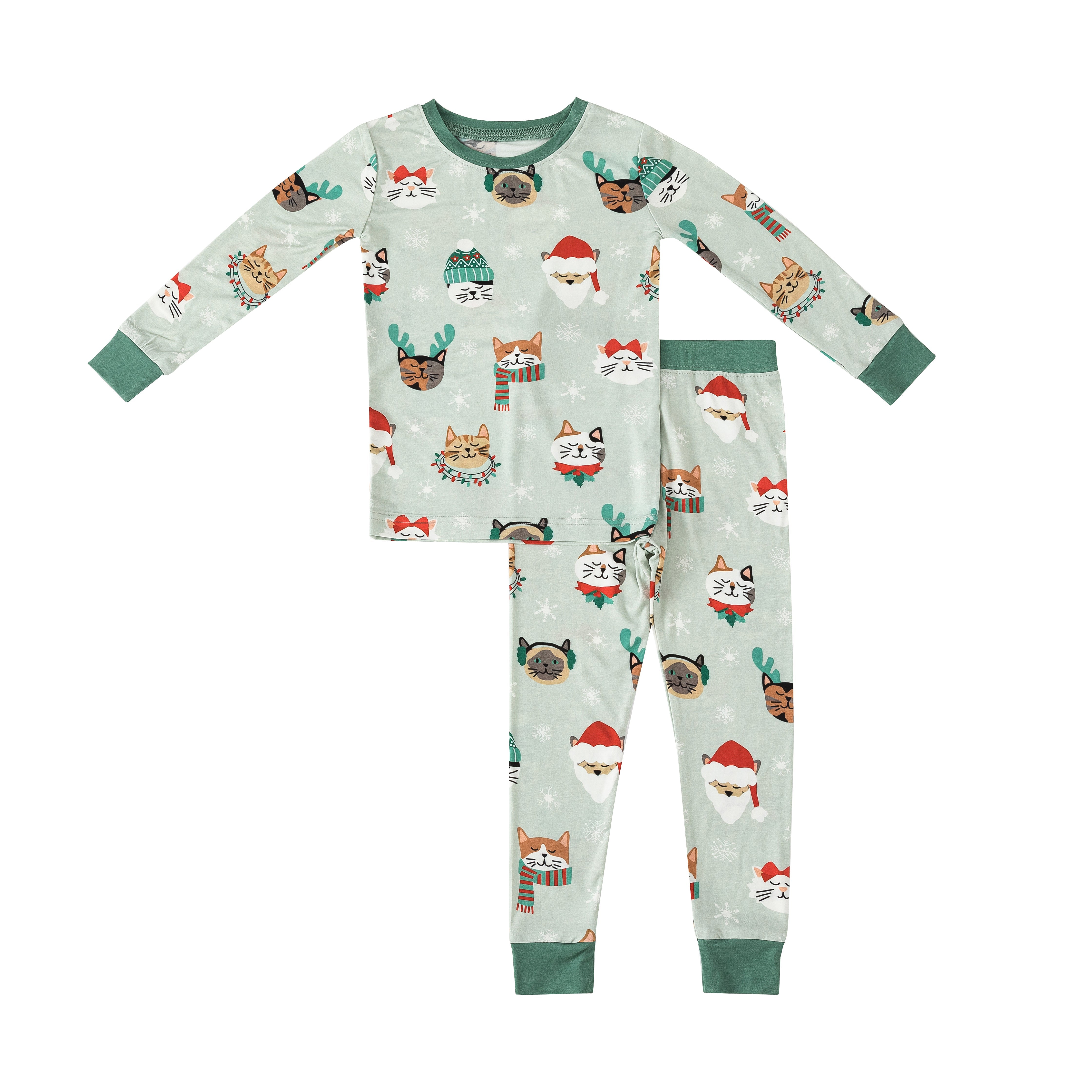 Purr The Halls (Women's Long Sleeve PJ)