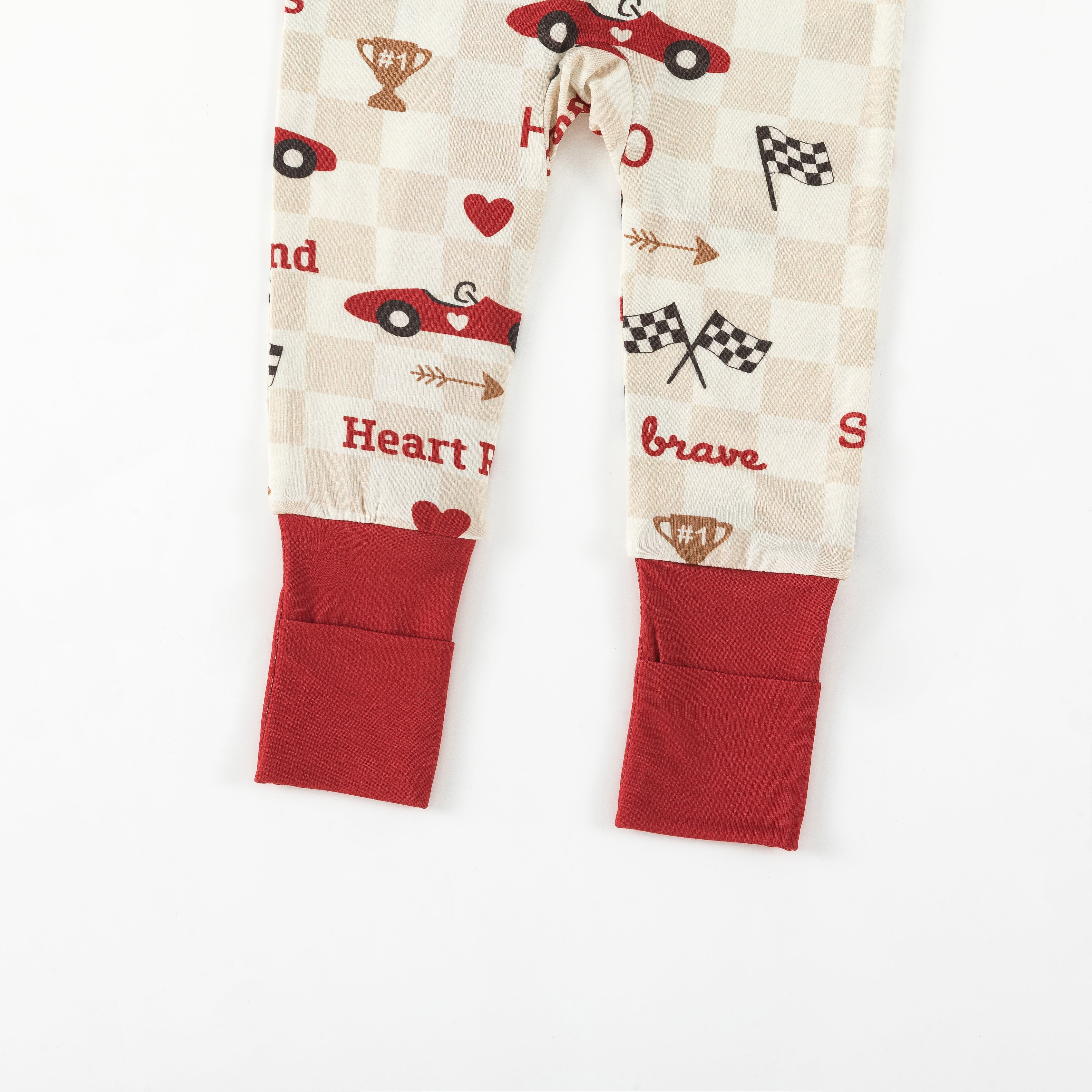 Heart Racer (Convertible Zip Footies)