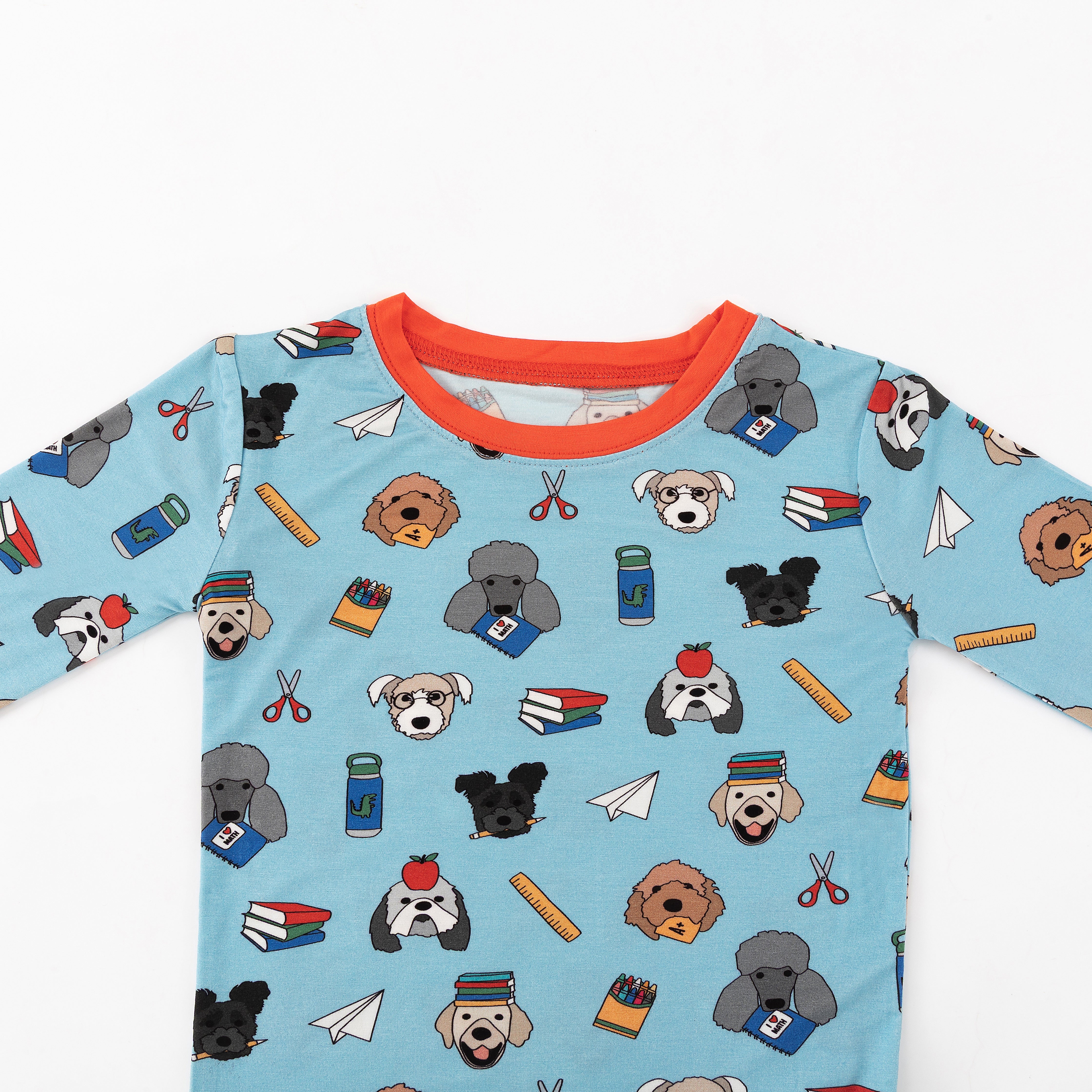 Teacher's Pets - Pups (Long Sleeve PJ) - Blue