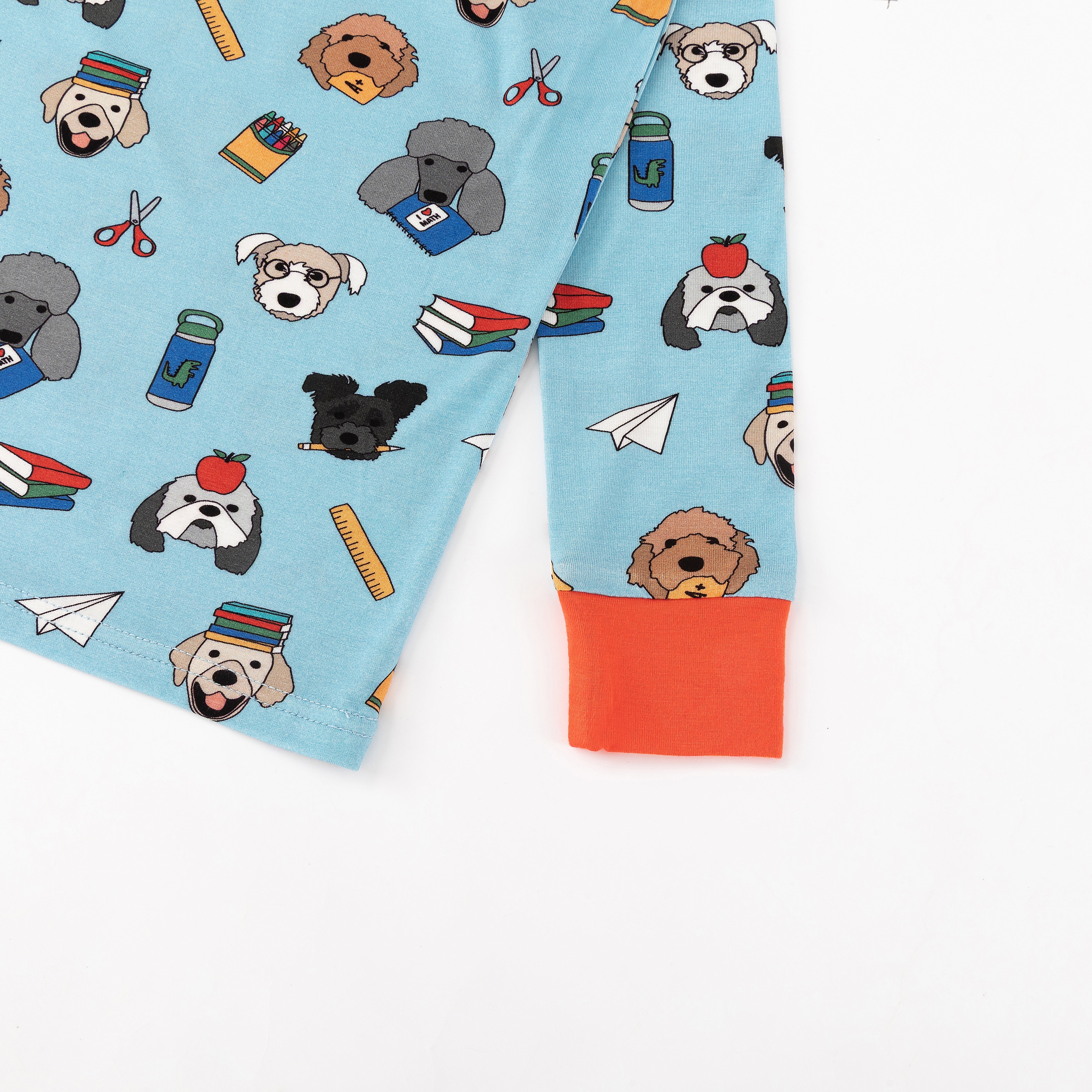Teacher's Pets - Pups (Long Sleeve PJ) - Blue