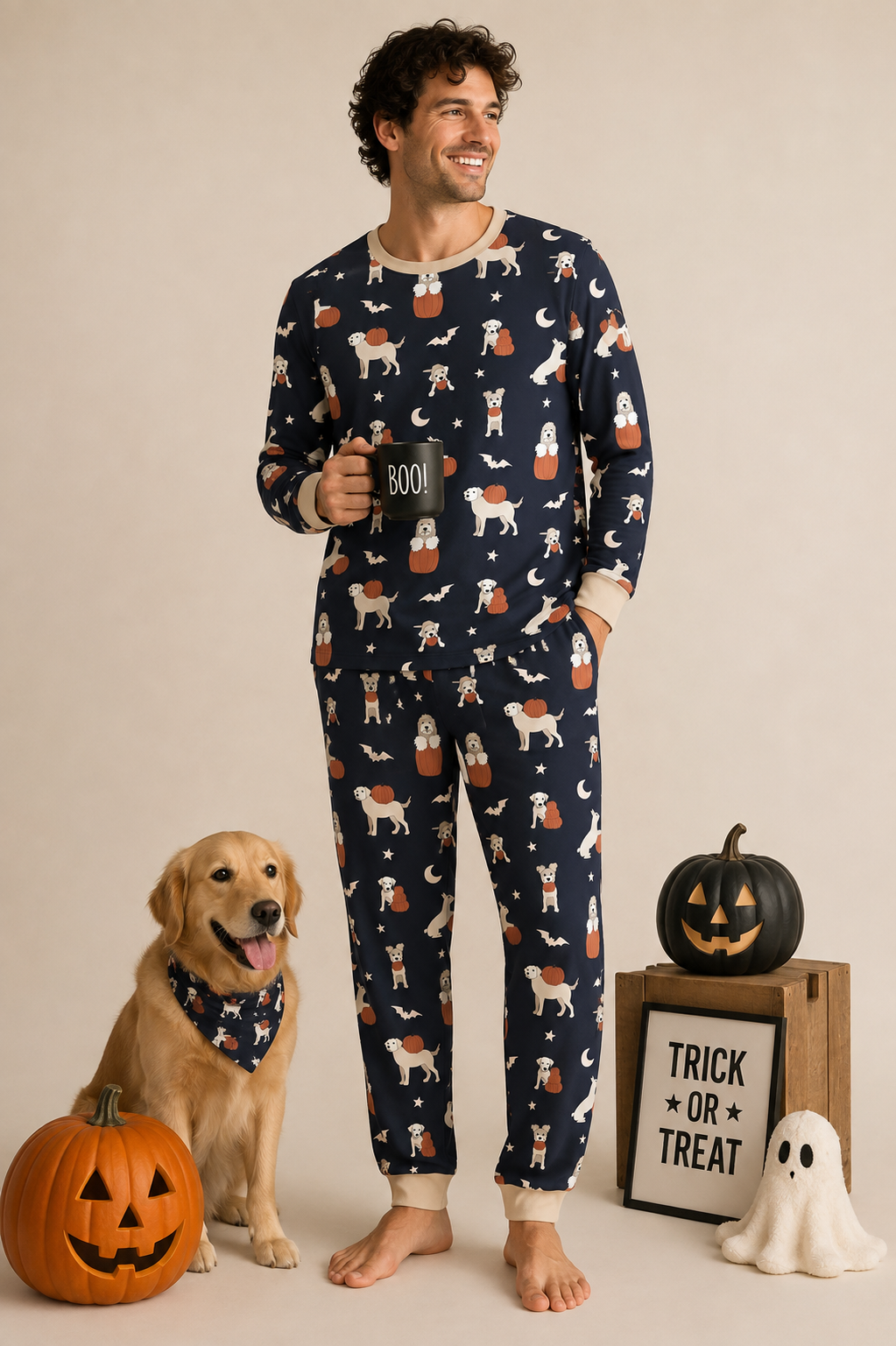 Pumpkin Pups (Men's PJ)