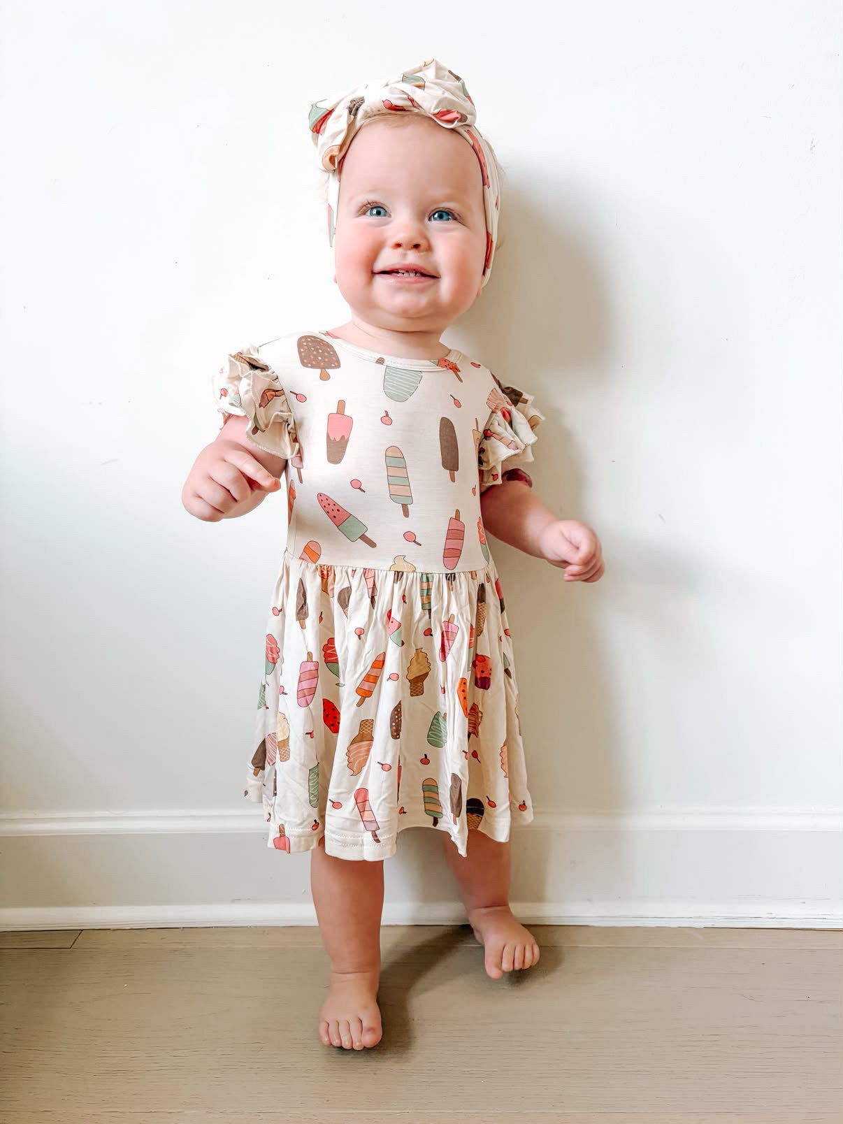 Ice Cream Dreams (Twirl Dress)