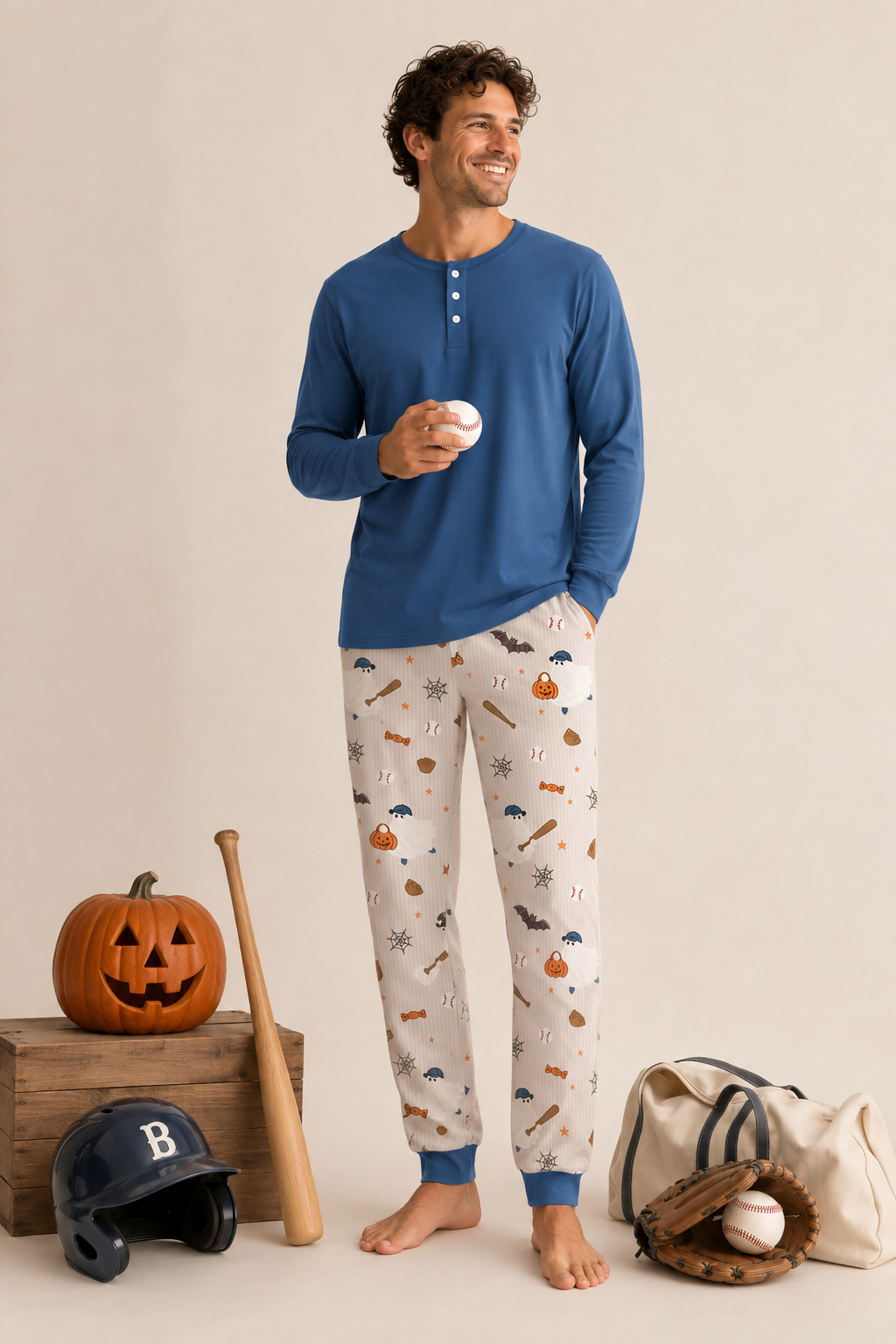 Baseball Ghosts (Men's PJ)