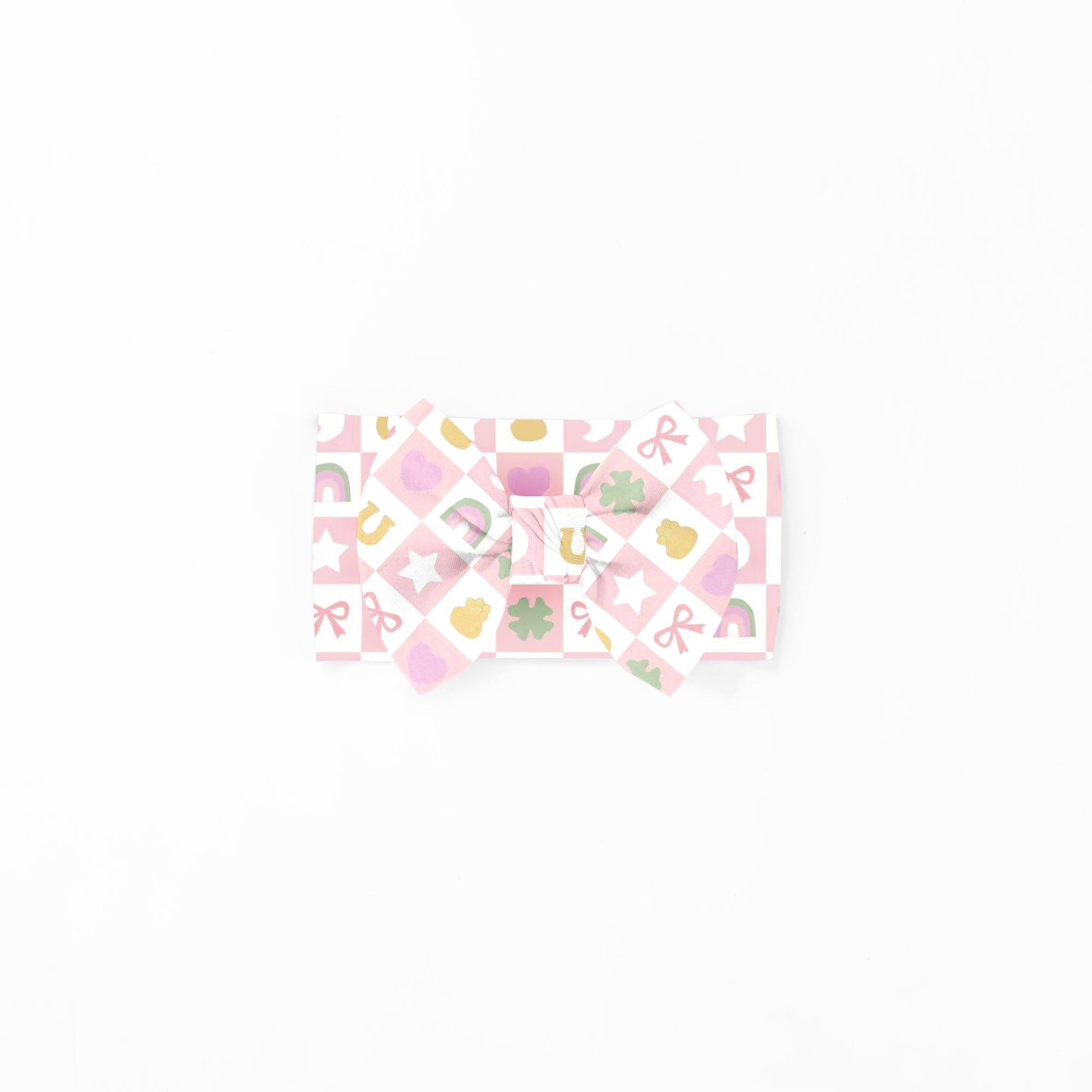 Lucky Charms (Bow Headband) - Pink