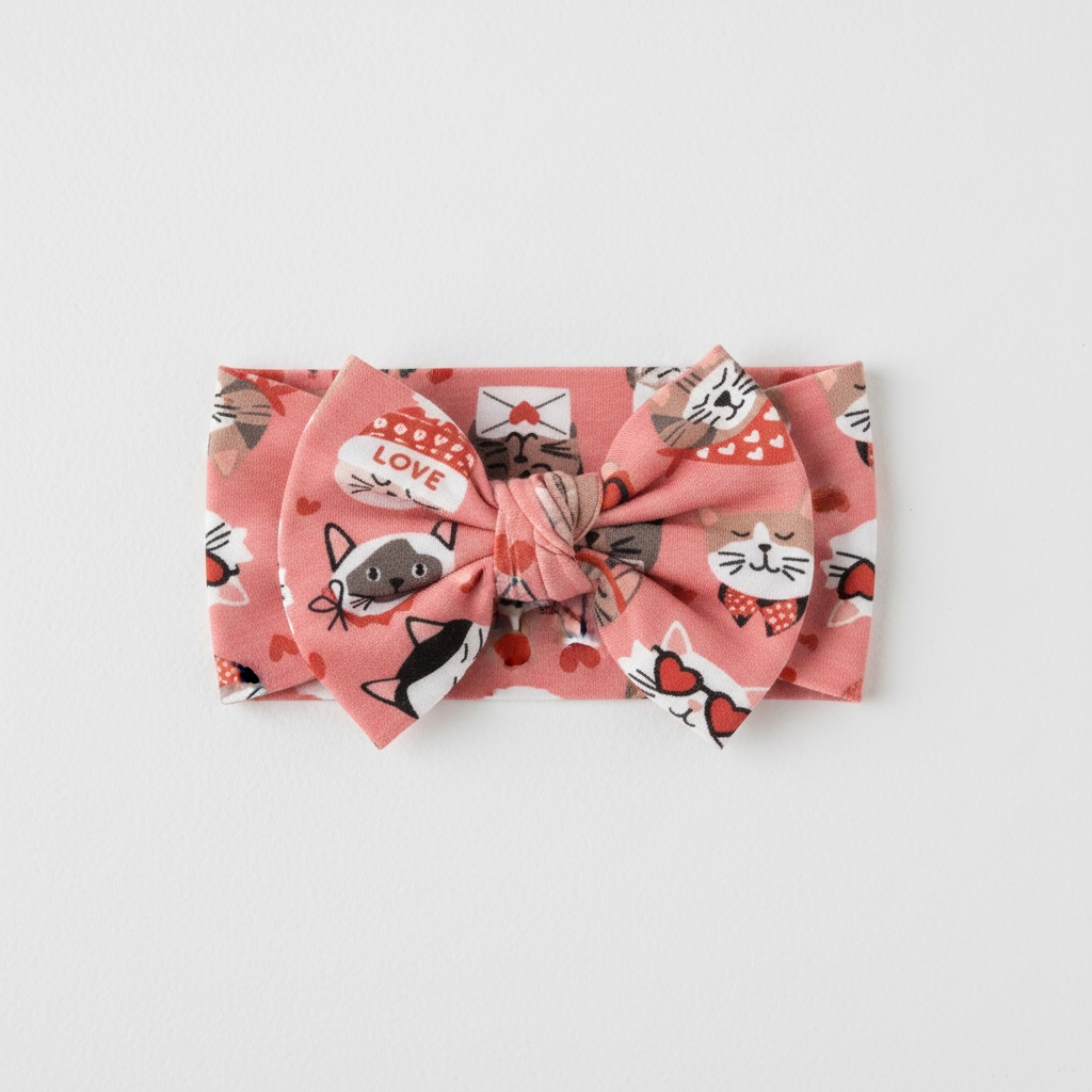 Purrfectly Loved (Bow Headband)