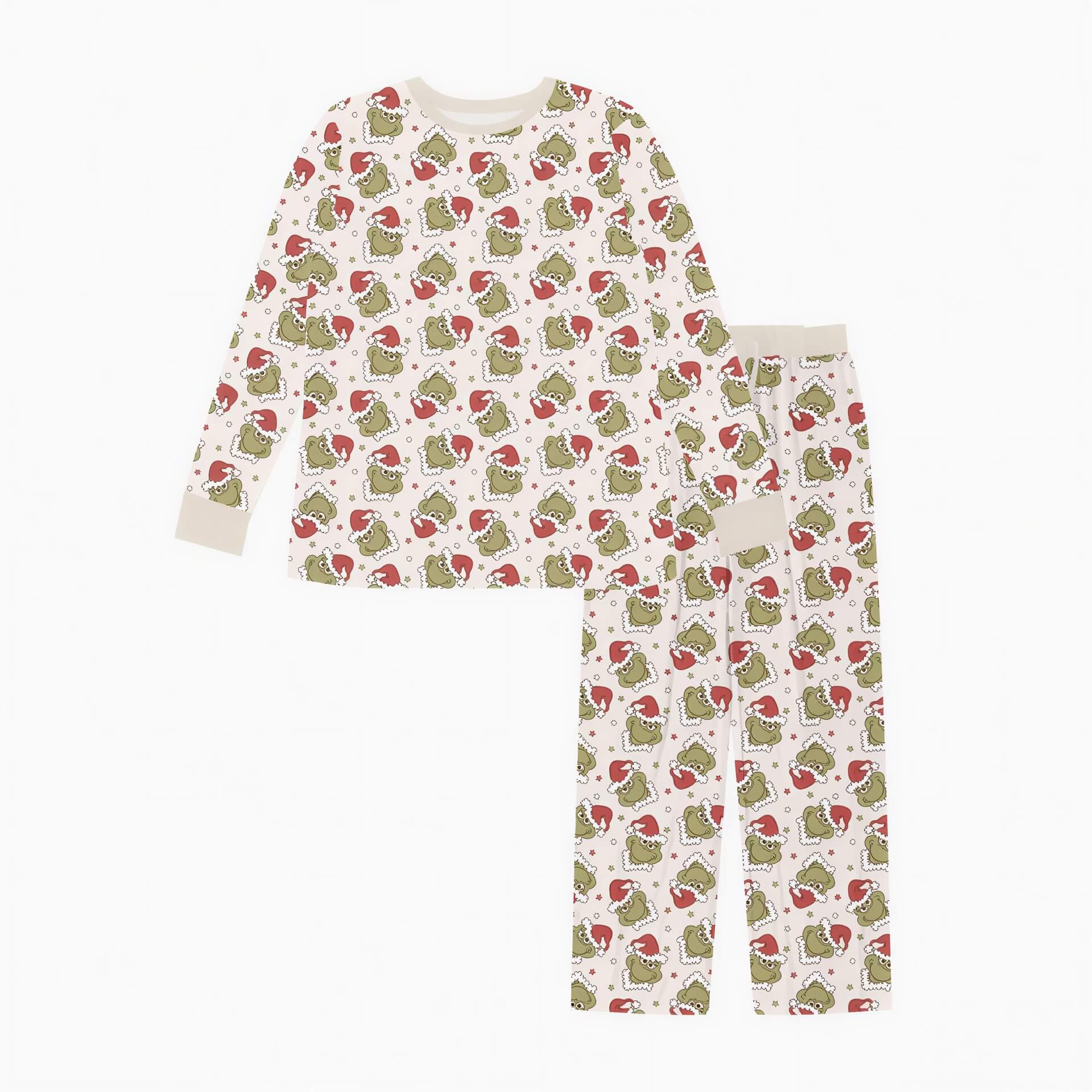 Grinchy Cheer (Men's Long Sleeve PJ)