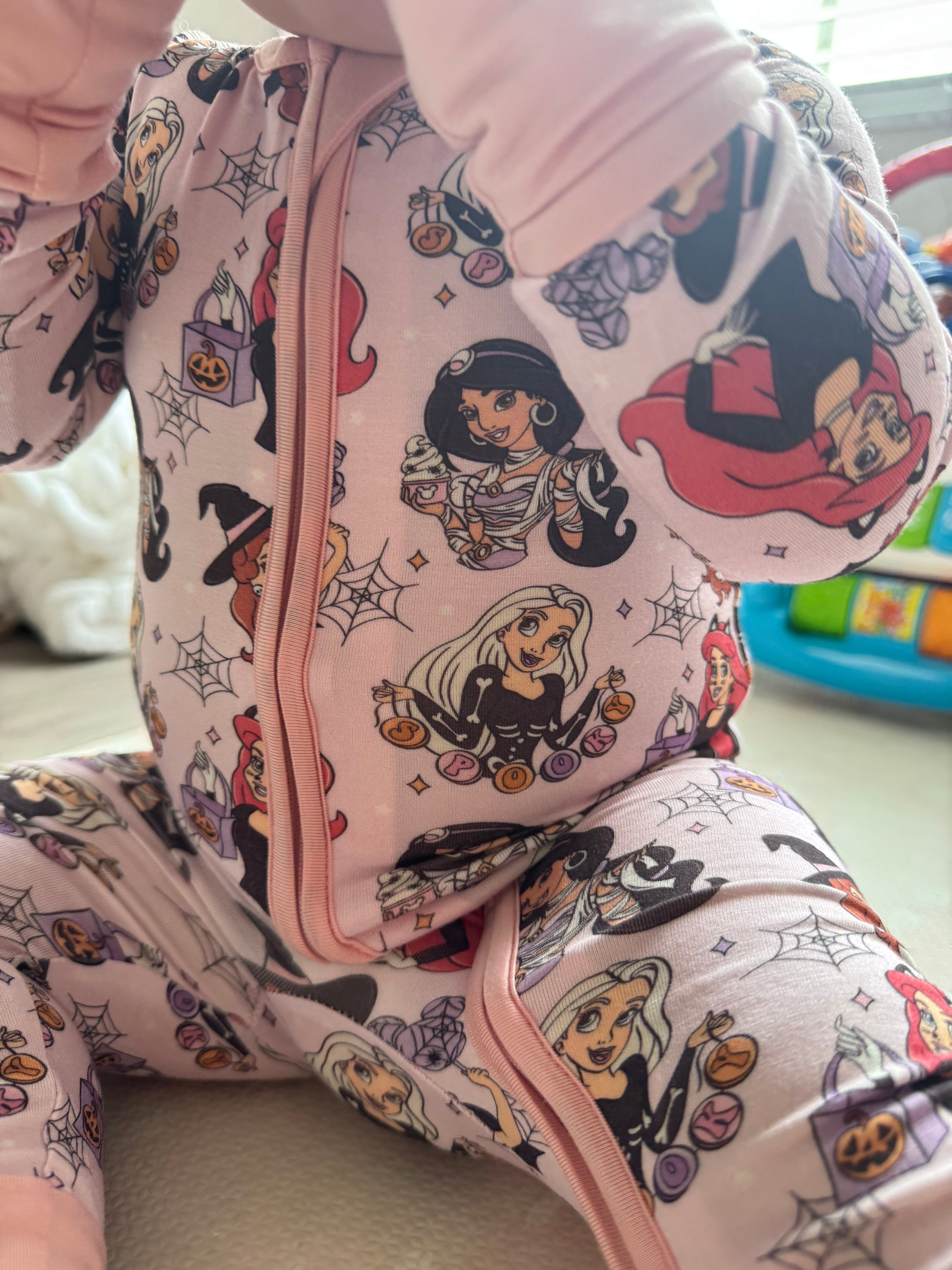 Enchanted Evenings (Convertible Zip Footies)