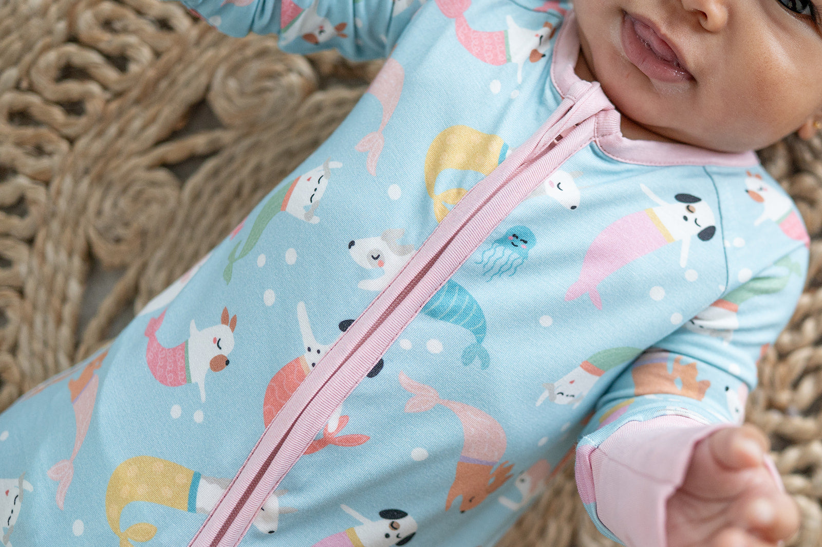 MerDogs (Convertible Zip Footies)