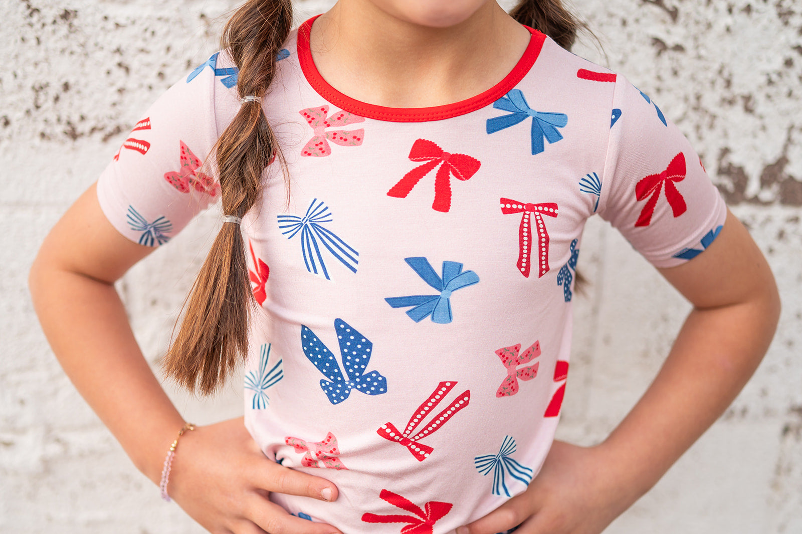 Americana Bows (Short PJ Set)