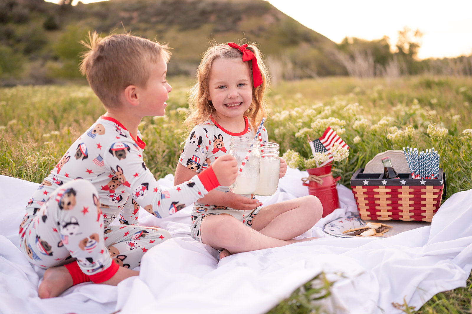 Star-Spangled Pups (Long Sleeve PJ)