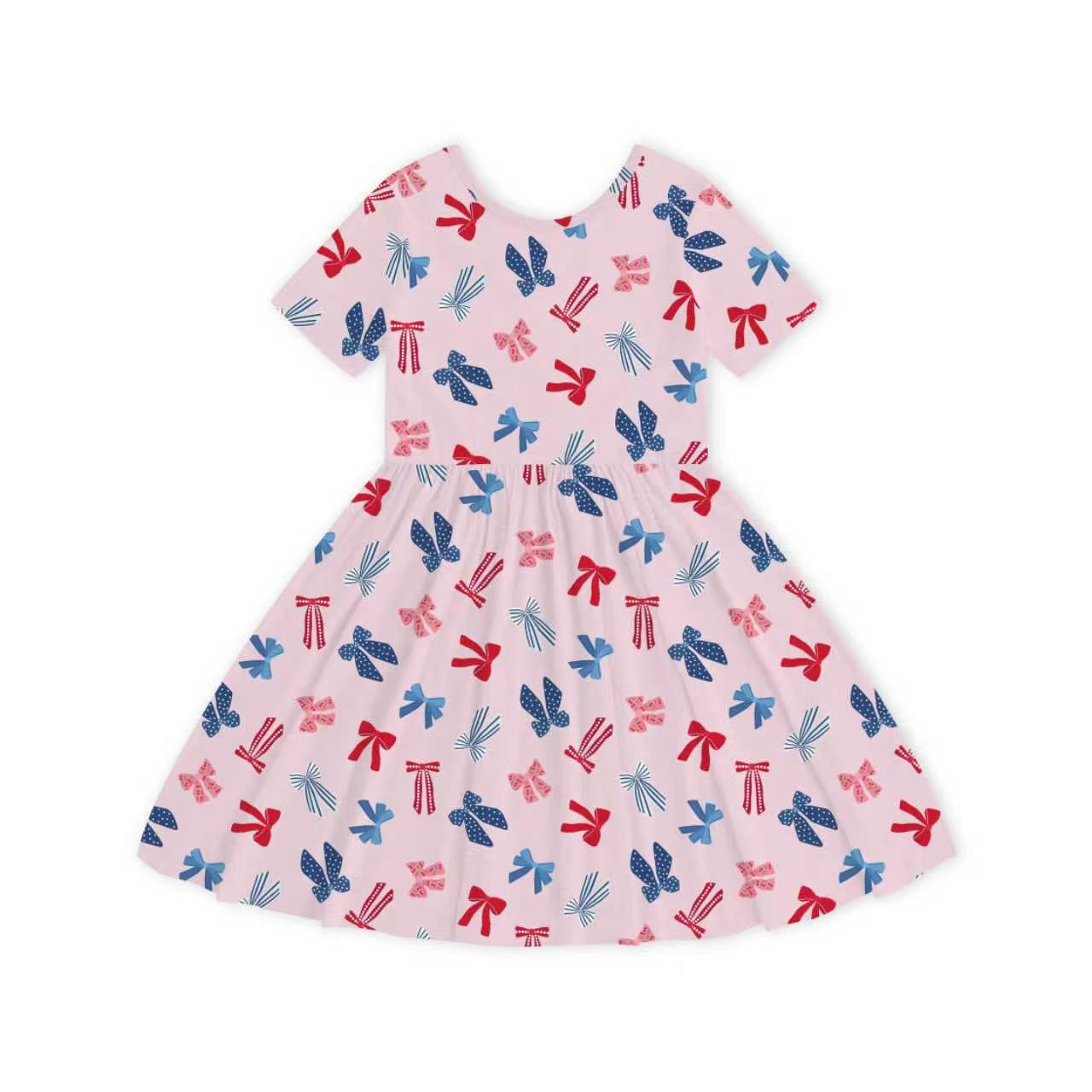 Americana Bows (Twirl Dress)