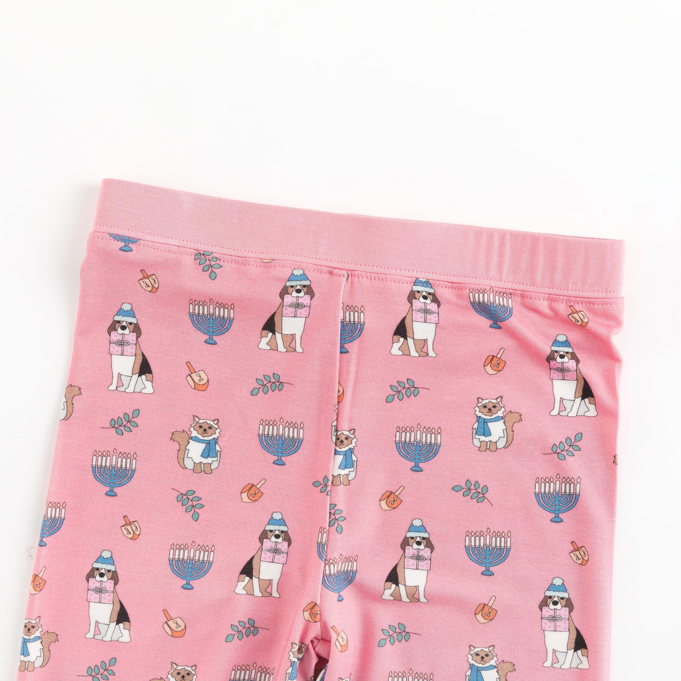 Hanukkah Pets (Long Sleeve PJ) - Pink