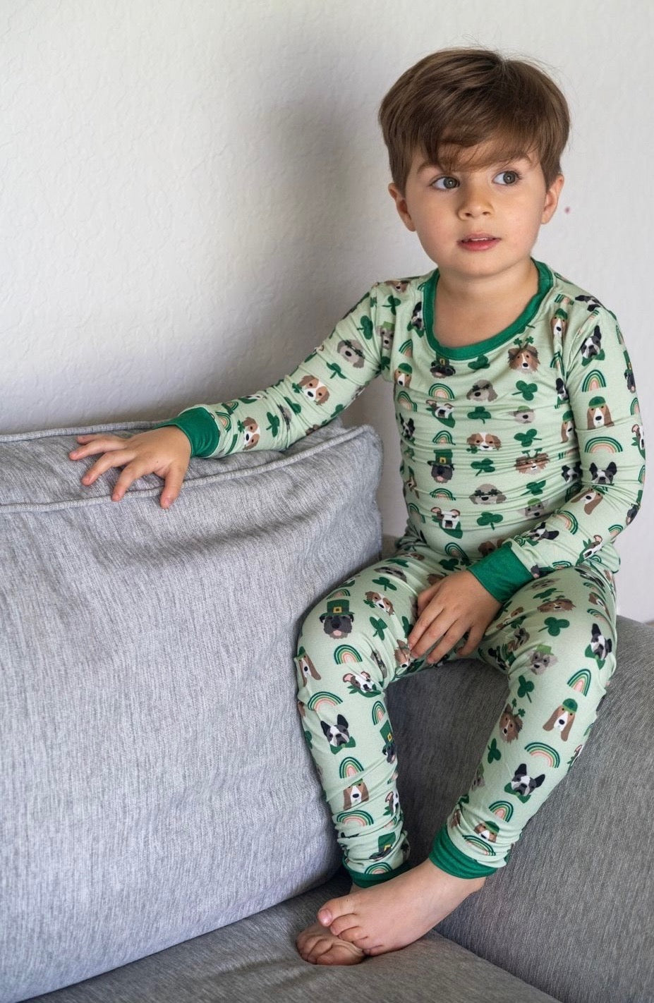 Puppy Parade (Long Sleeve PJ)