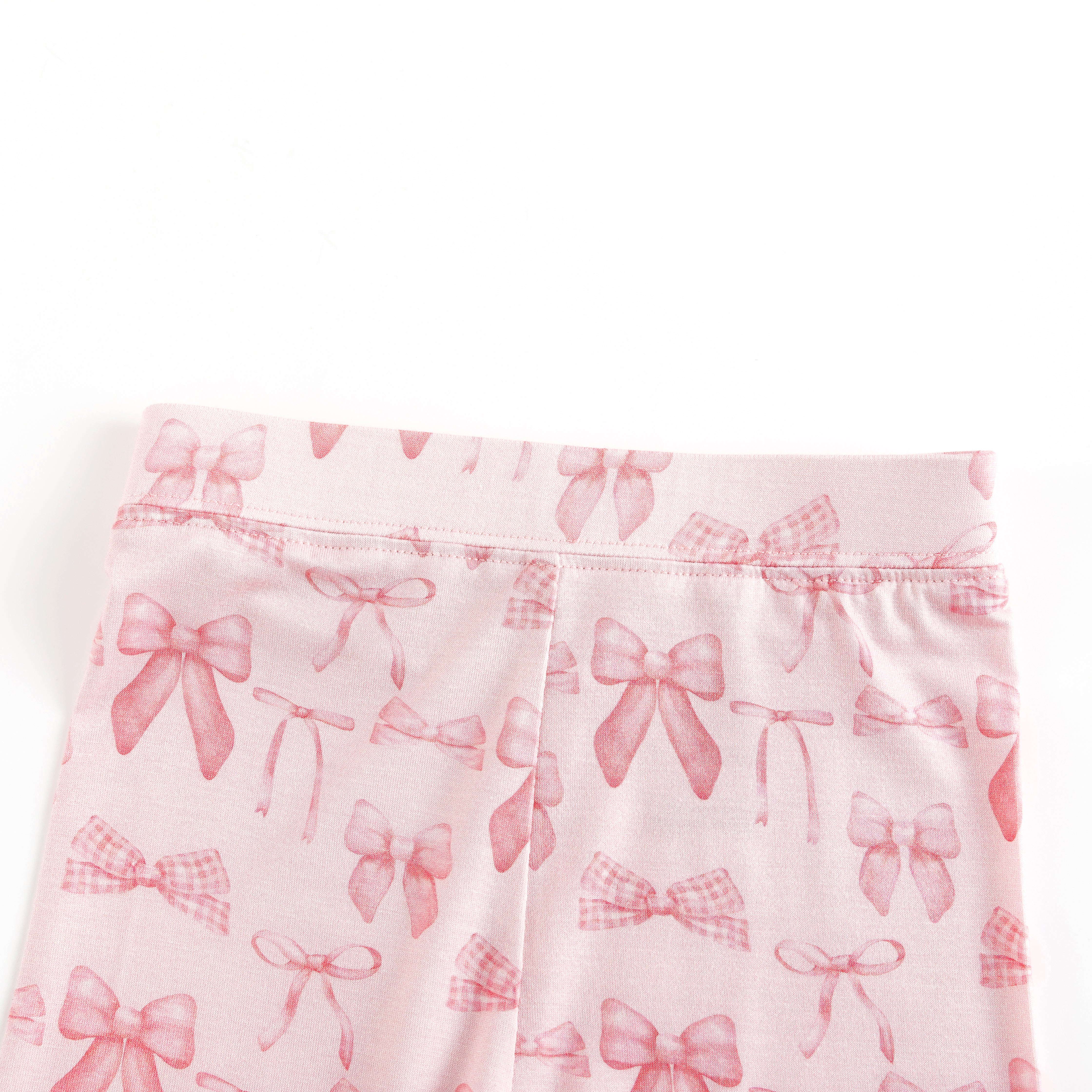 Pink Bows (Long Sleeve PJ)