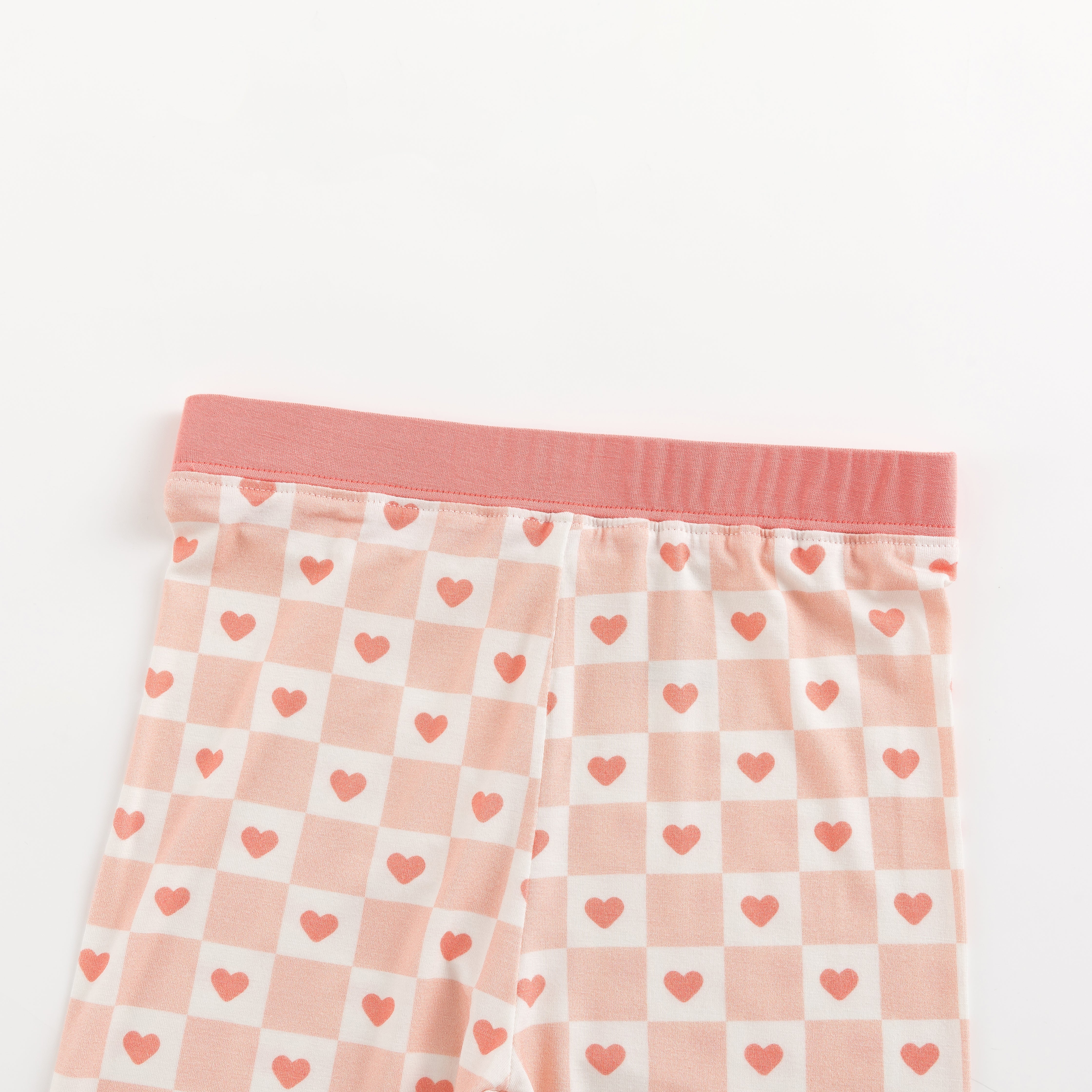 Checkerboard Hearts (Long Sleeve PJ)