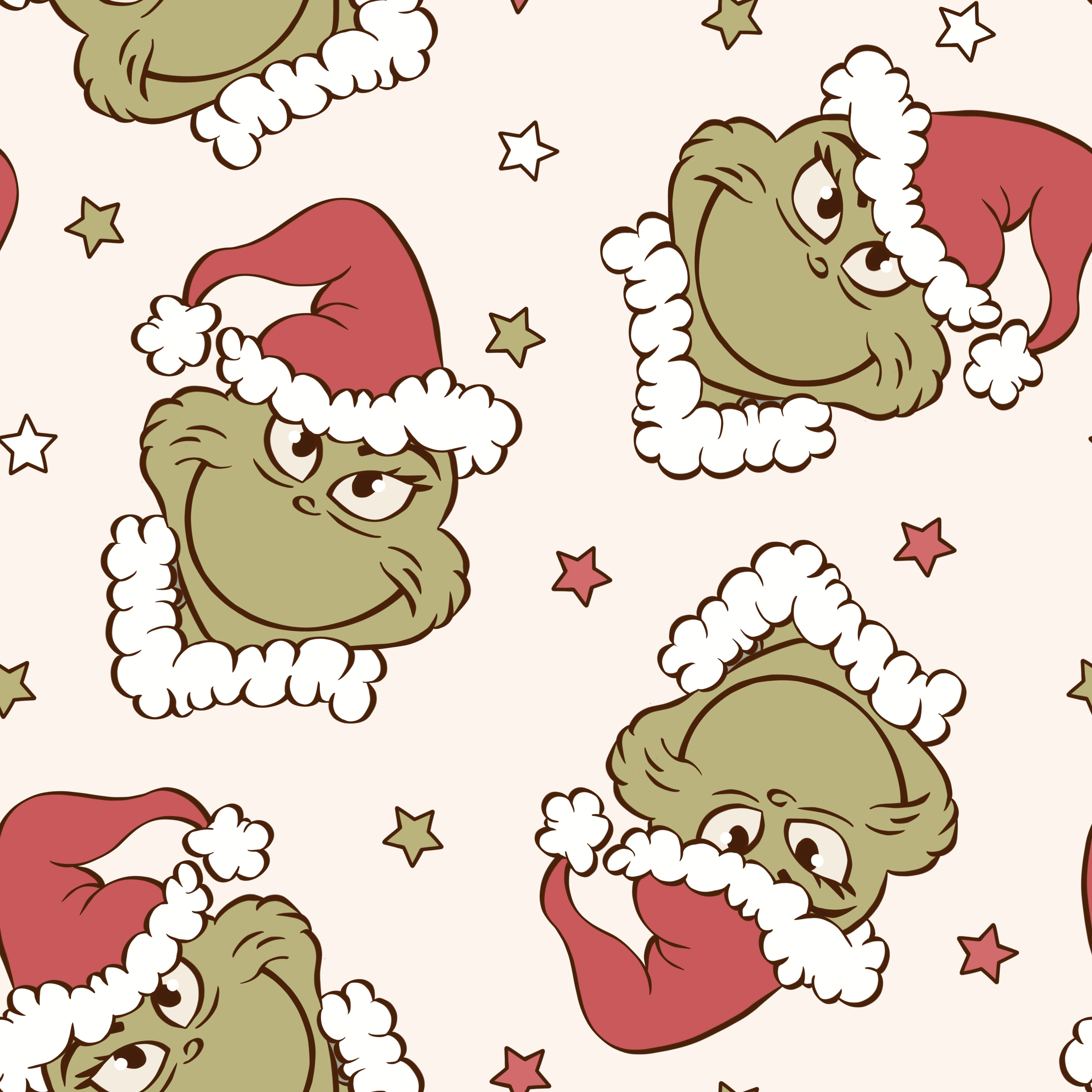 Grinchy Cheer (Men's Long Sleeve PJ)