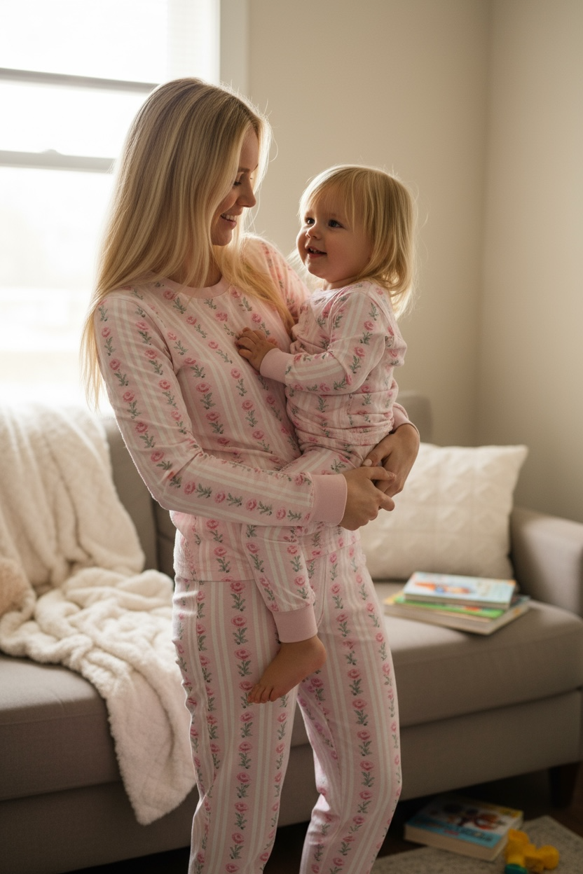 La Vie En Rose (Long Sleeve PJ)