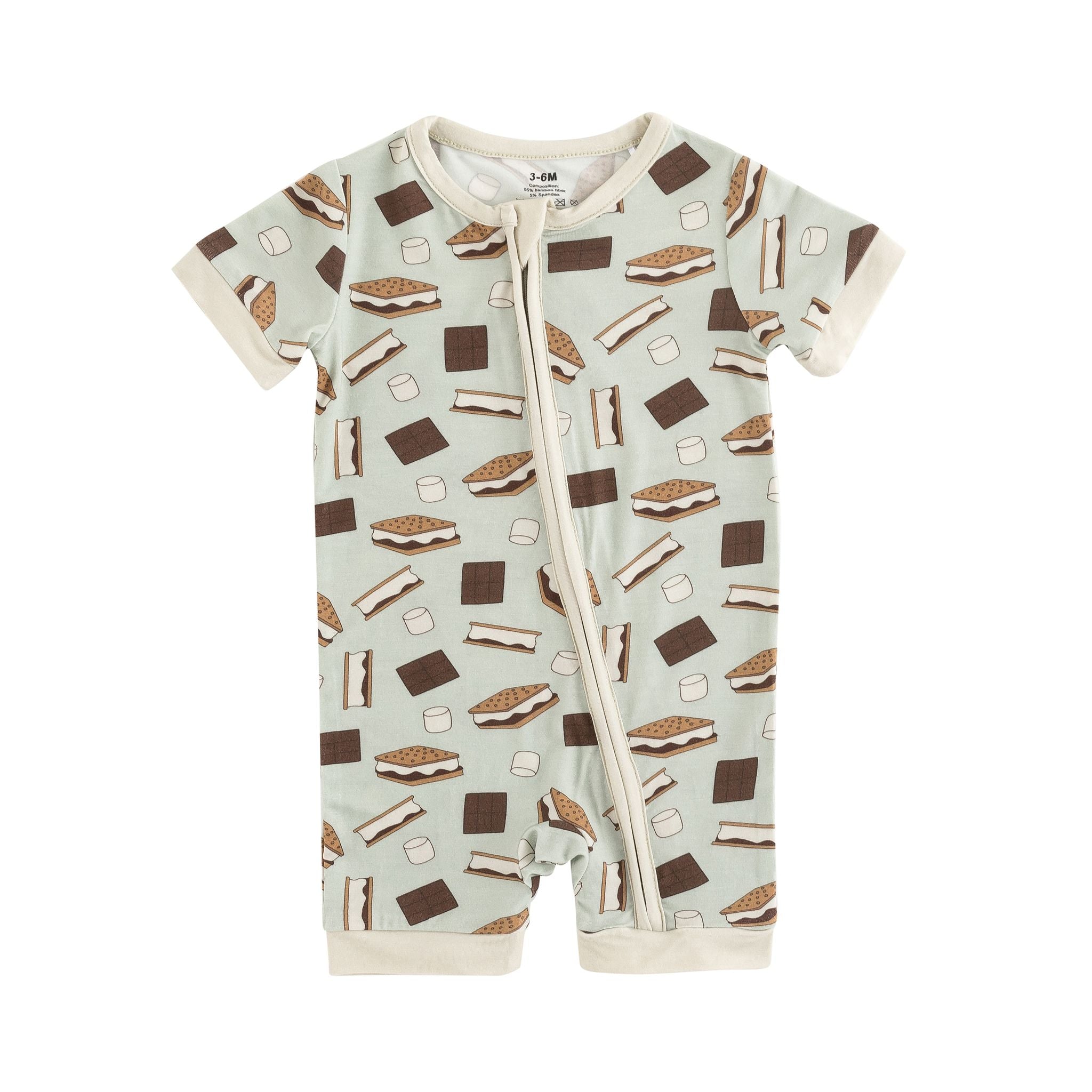 S'more to Love (Romper) - Blue