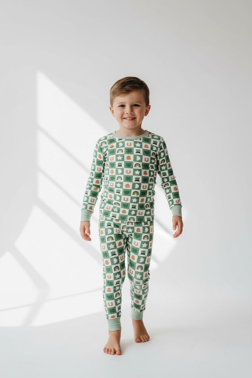 Lucky Charms (Long Sleeve PJ) - Green