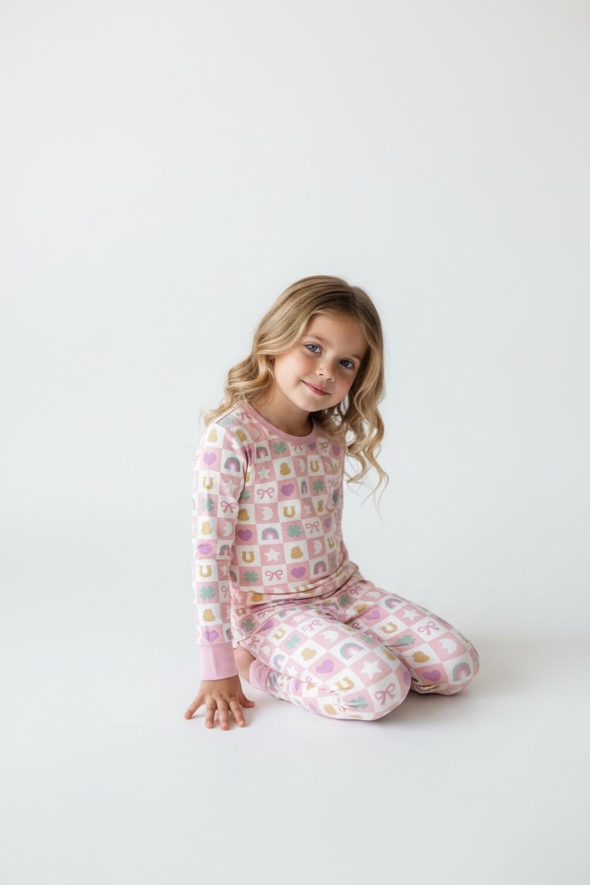 Lucky Charms (Long Sleeve PJ) - Pink
