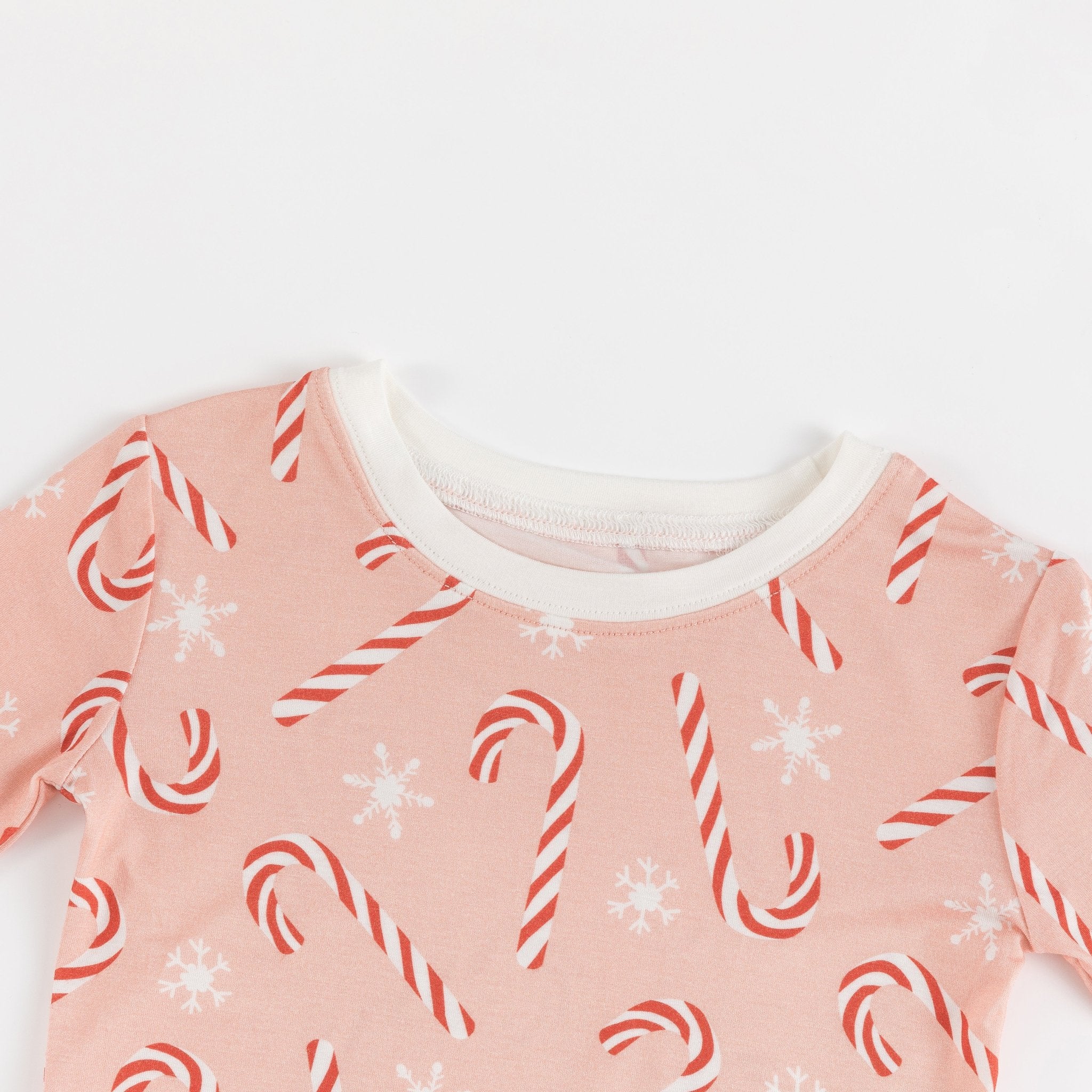 Pink Candy Cane (Long Sleeve PJ)