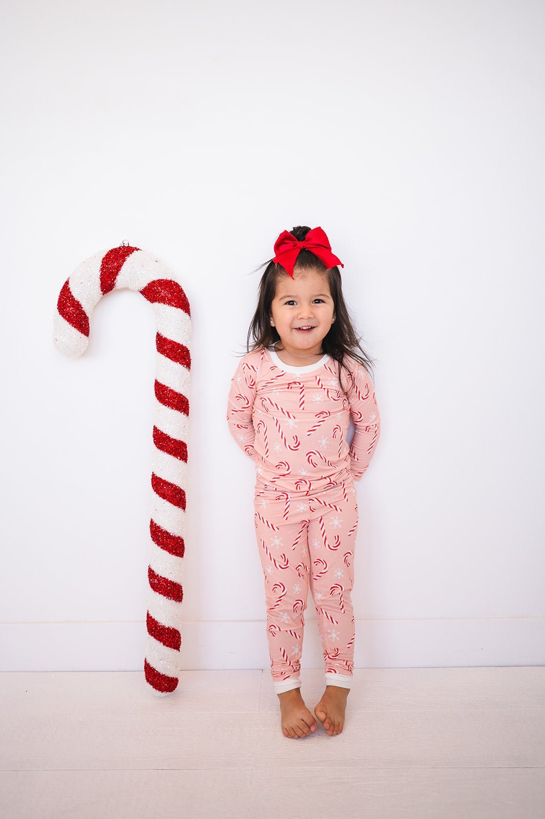 Pink Candy Cane (Long Sleeve PJ)
